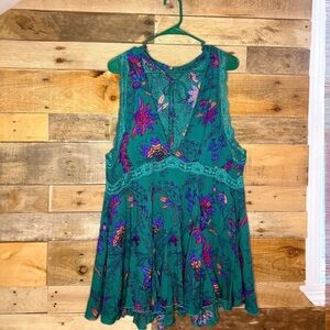 Free people Floral Sleeveless Dress